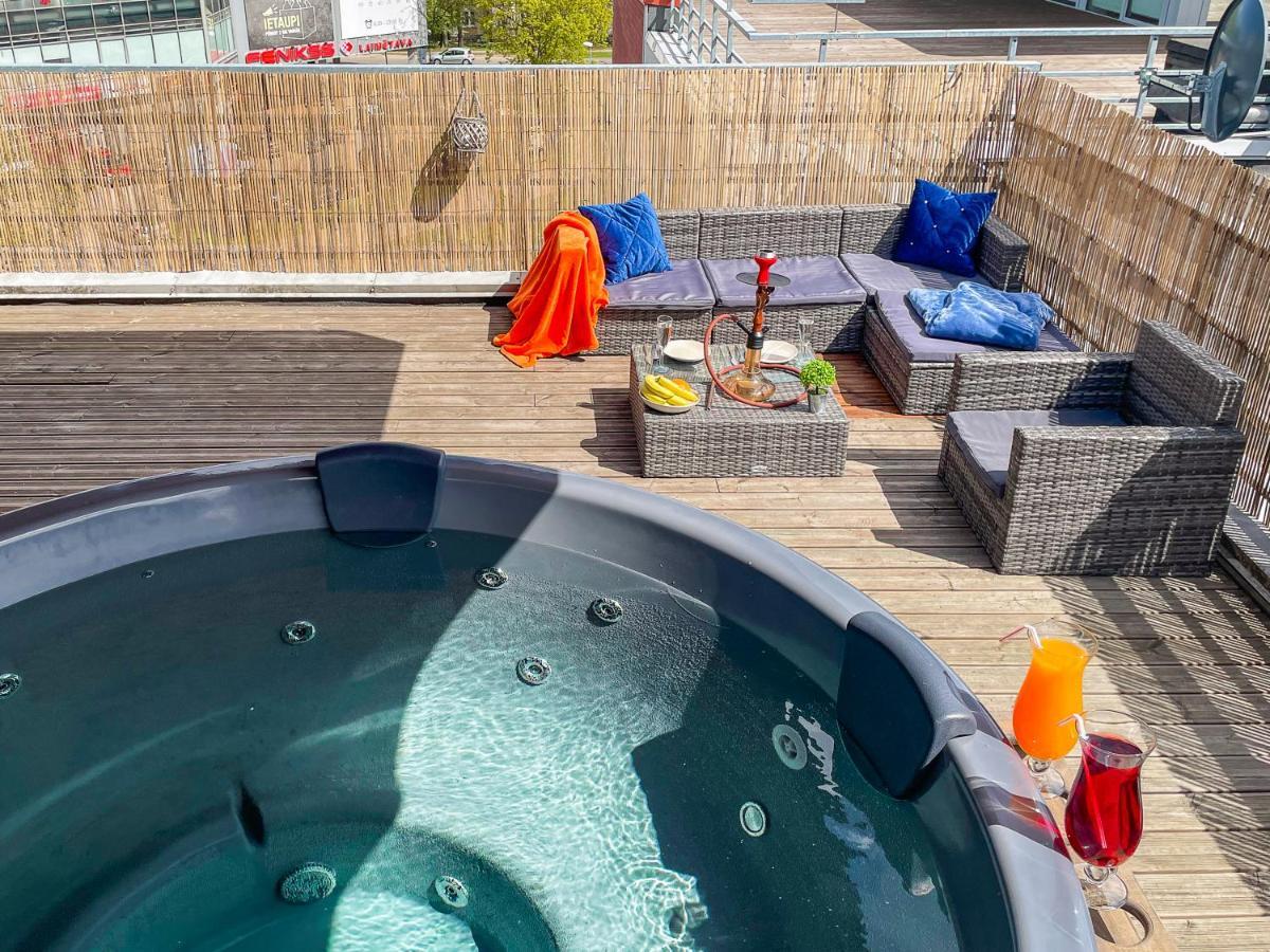 Skyhouse Riga Lux Penthouse & Spa Dış mekan fotoğraf